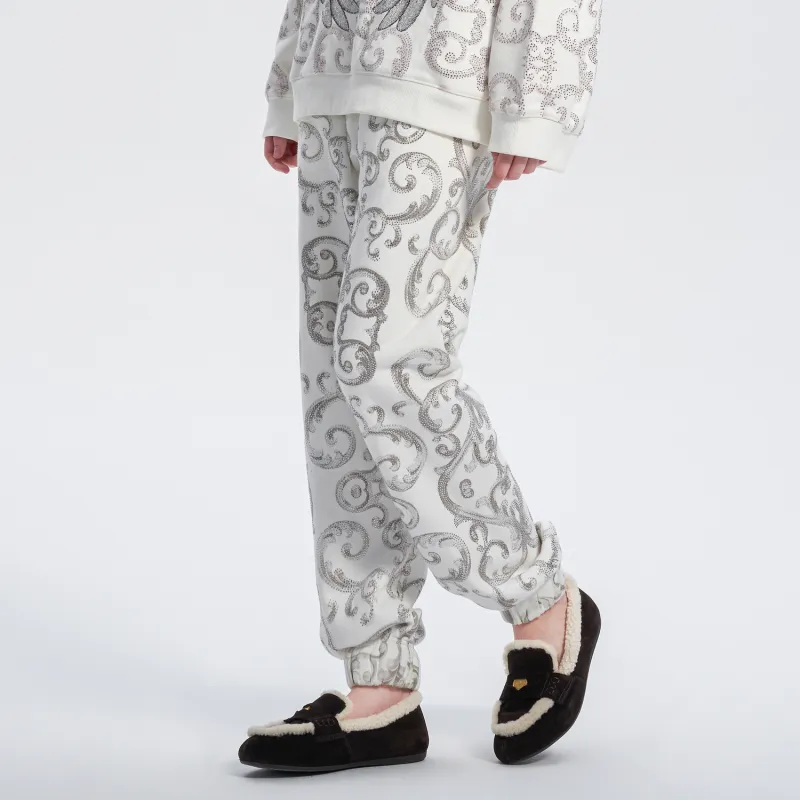 TCH Casual Pants Unisex White-3