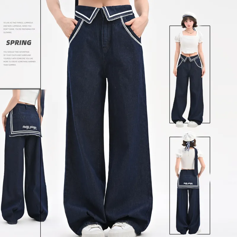 SNBL Jeans Women's Dark Blue-2