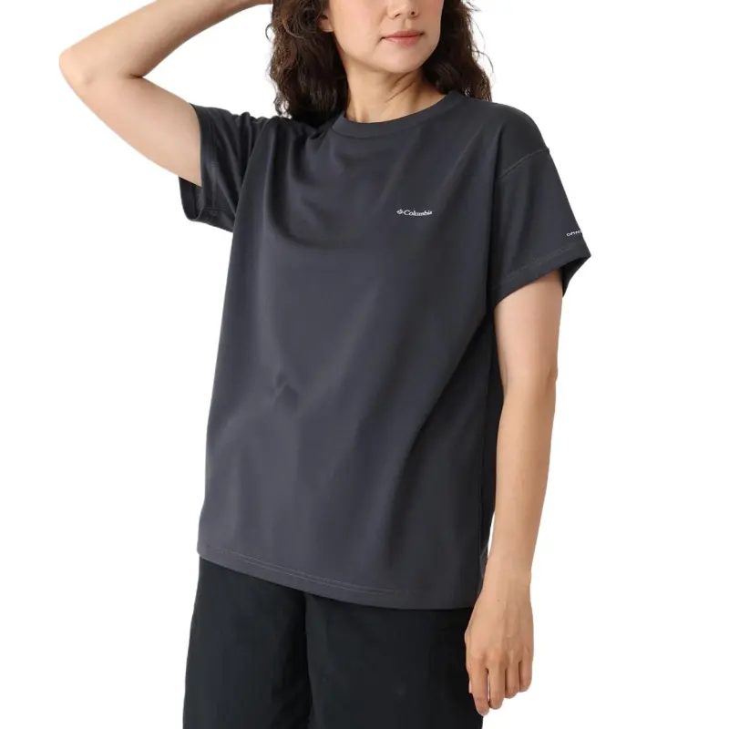 Columbia Regular T Shirt Women's Shark Gray-2