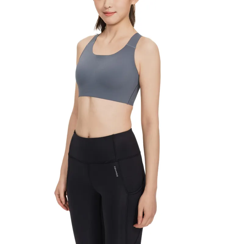 DECATHLON Sports Underwear Women's Asphalt Gray-2
