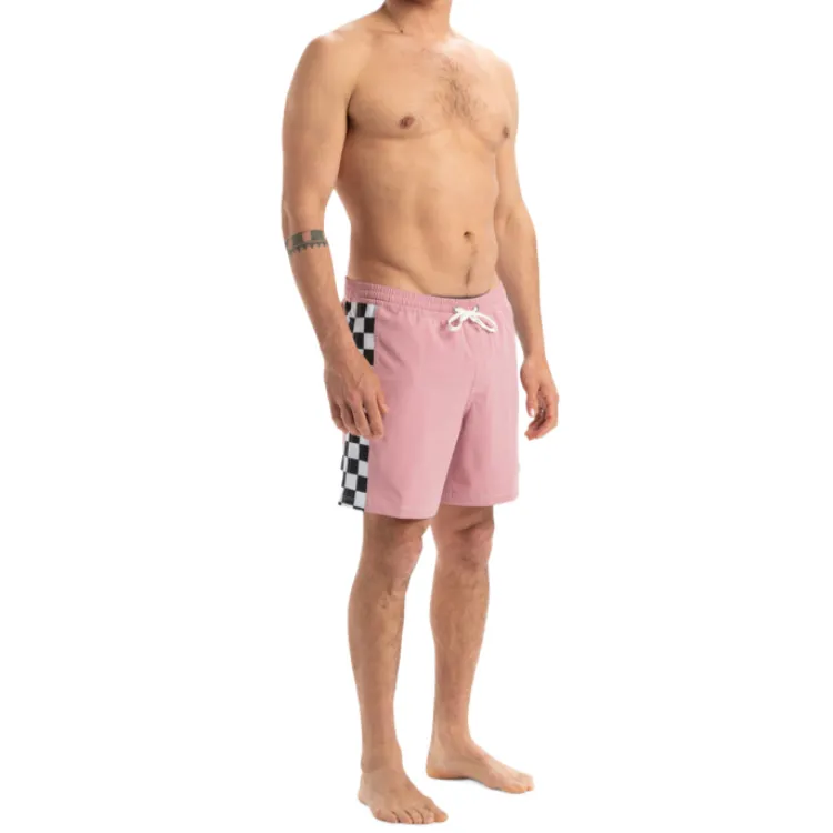 Quiksilver Original Arch Volley Beach Shorts Men's Pink-4