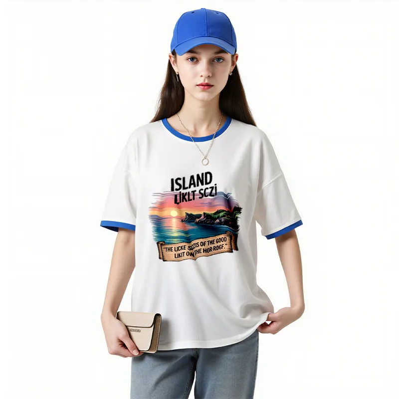 FAIRWHALE T Shirts Women's-14