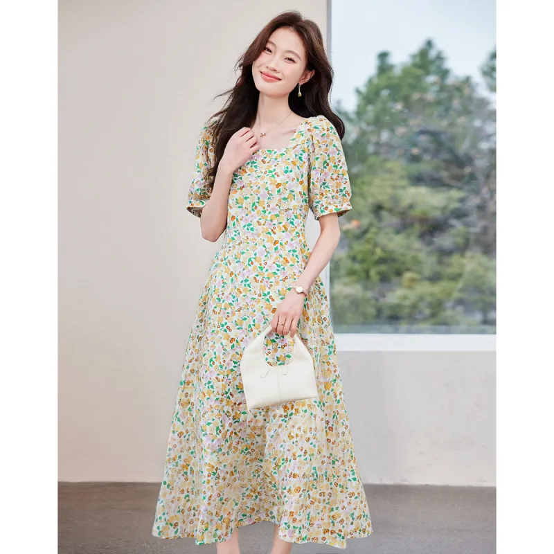 Love Elaine Short Sleeved Dress Women's Multicolor-3