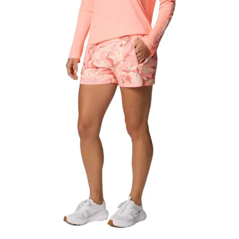 Columbia Tidal Casual Shorts Women's Pink-4