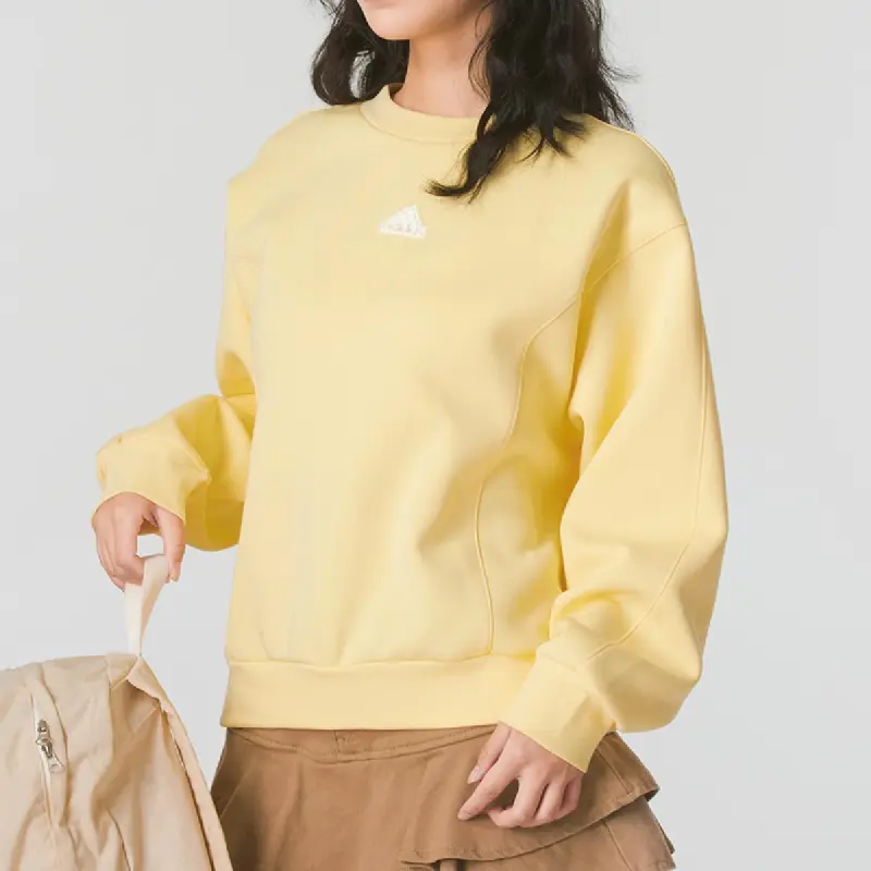 Adidas Sweatshirt Women's Yellow-3