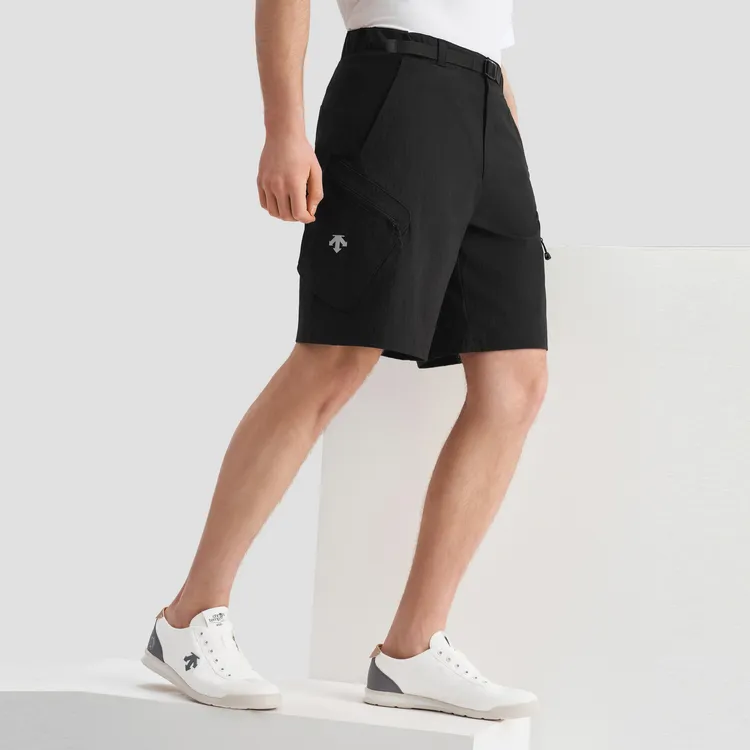 DESCENTE BLEU Casual Shorts Men-4