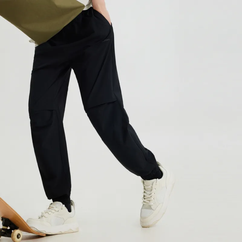 Cabbeen Casual Pants Men's Coal Black-3