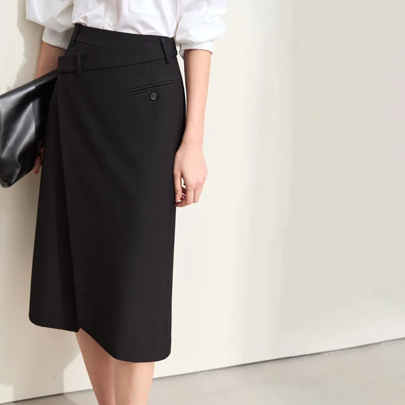 AMII Casual Long Skirts Women's-4
