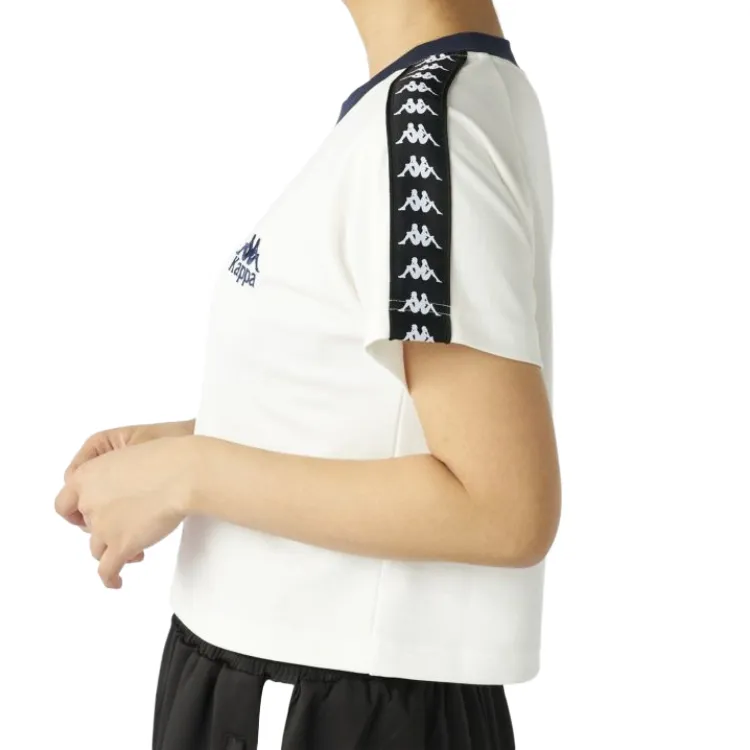 Kappa Raglan Sleeve T Shirt Women's White-2