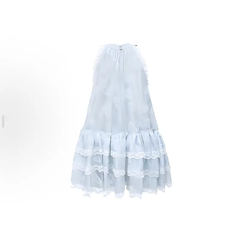 GLEE DIARY Sleeveless Dress Women's Blue-1