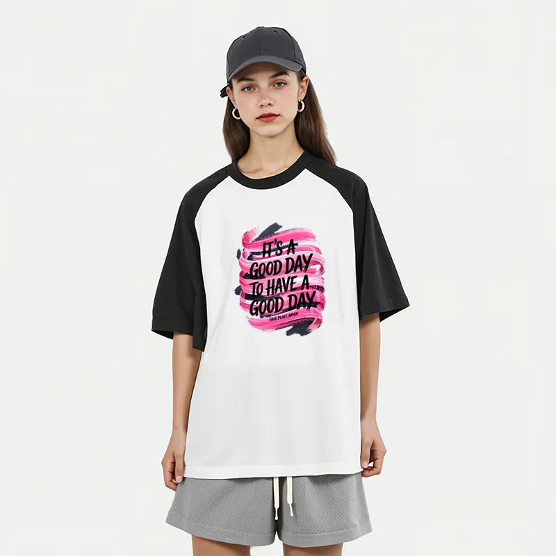 FAIRWHALE Drop Shoulder Sleeve T Shirt Women's-6