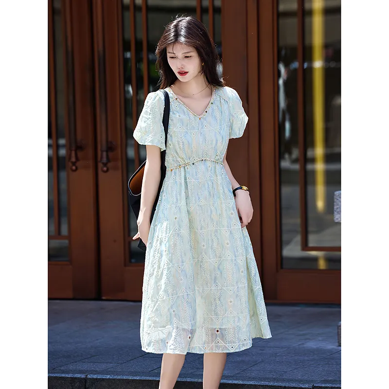 A Paradise For Awakening Short Sleeved Dress Women's-6