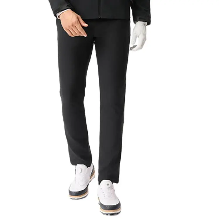 FILA Golf Collection Knitted Sports Pants Men's Pitch Black-3