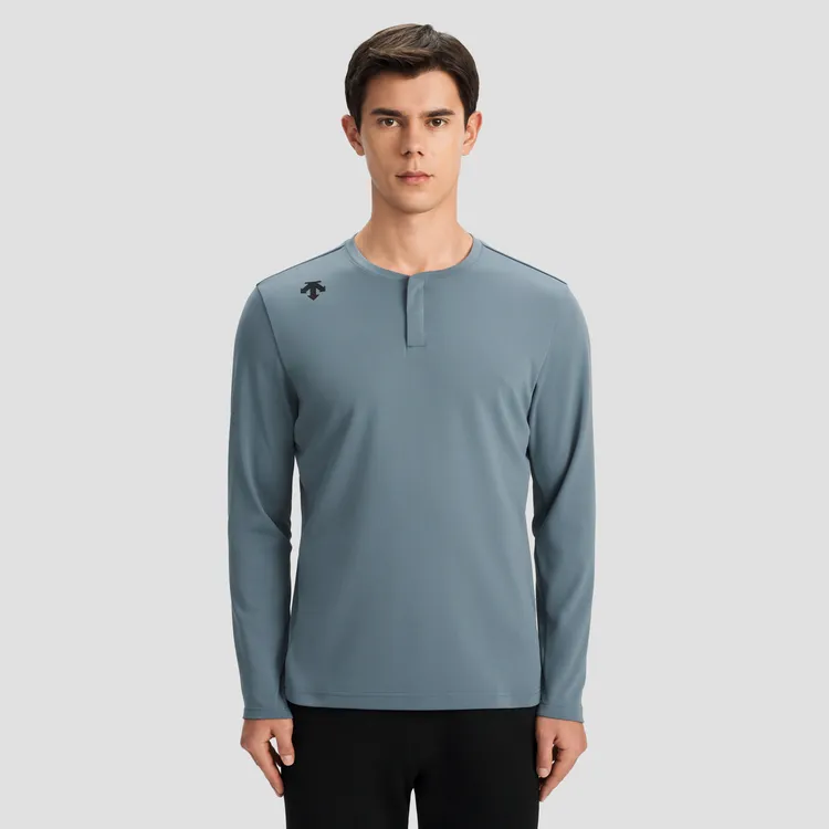 DESCENTE Set in Sleeve T Shirt Men's-2