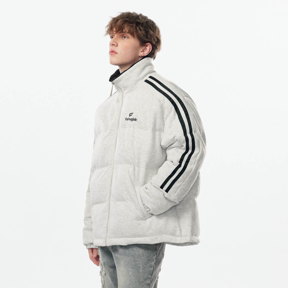 Full-Zip Hooded Sweatshirt - KF9017