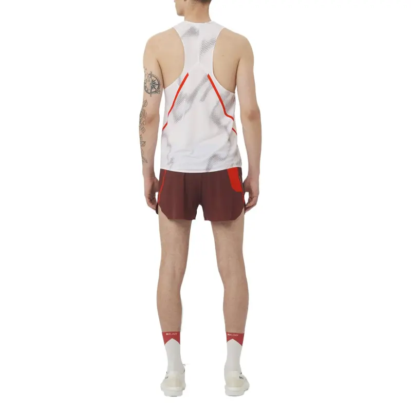 SALOMON S/LAB Speed Tank Tops Men's White-3