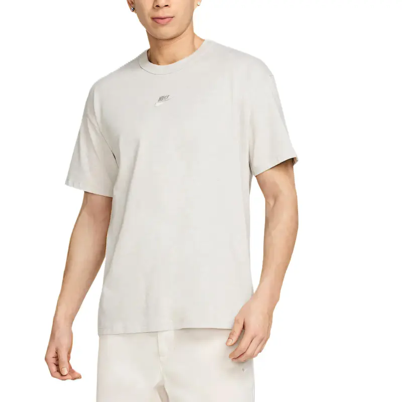 Nike Sportswear Essentials Series Premium T Shirt Men's Light Bone/Color Adjustment-2