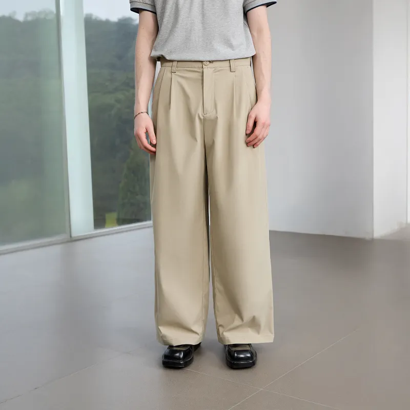 Lilbetter Casual Pants Men Khaki-4
