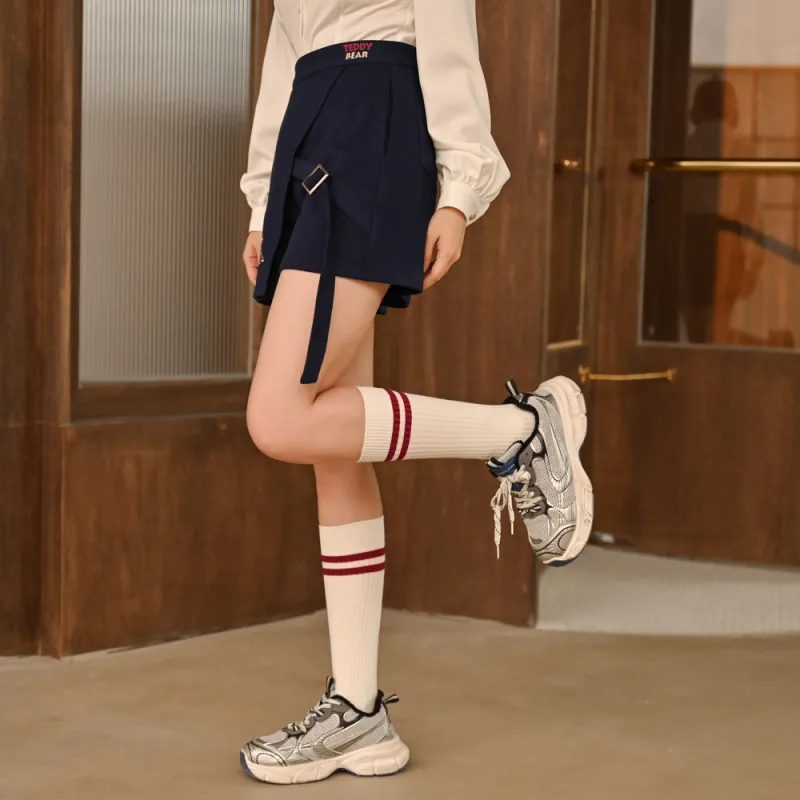 SNBL Casual Shorts Women's Navy Blue-4