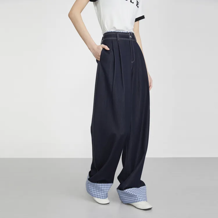ELLE Jeans Women's Navy Blue-4