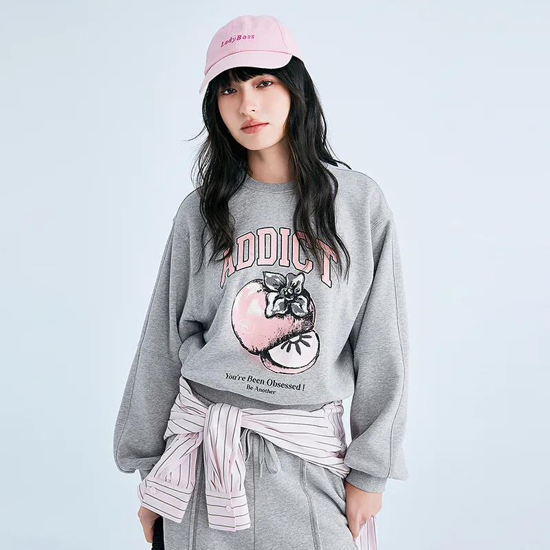 LEDIN Sweatshirt Women's Tin Gray-2
