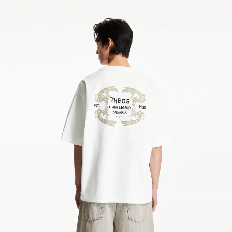 JACK JONES· T Shirt Men's A06 Raw White-2