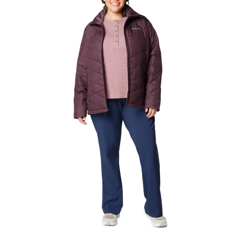 Columbia Jackets Coats Women's Dark Purple-3