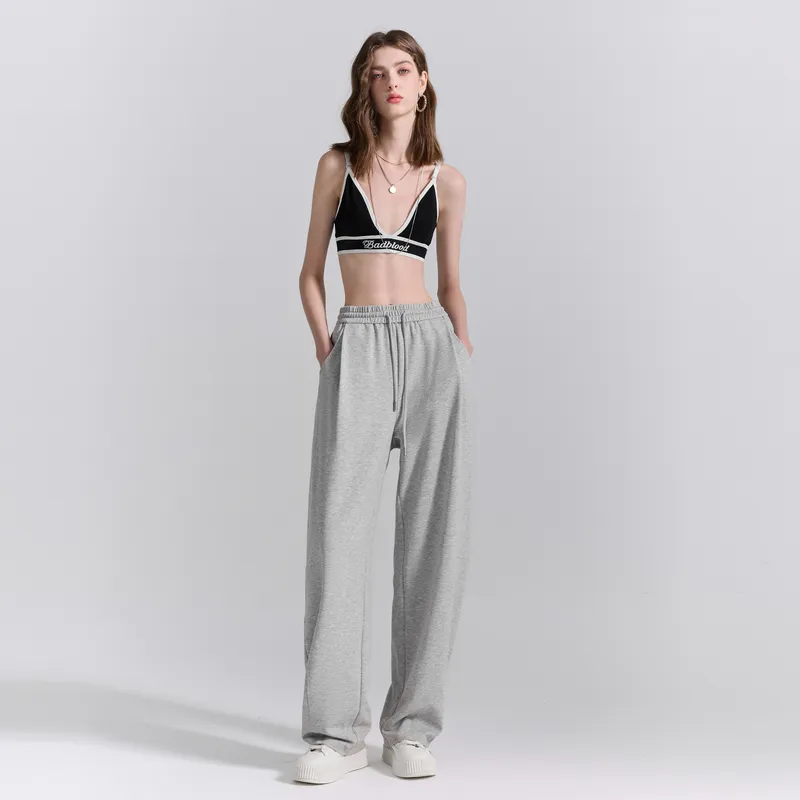 3COLOUR Casual Pants Women's Heather Gray-4