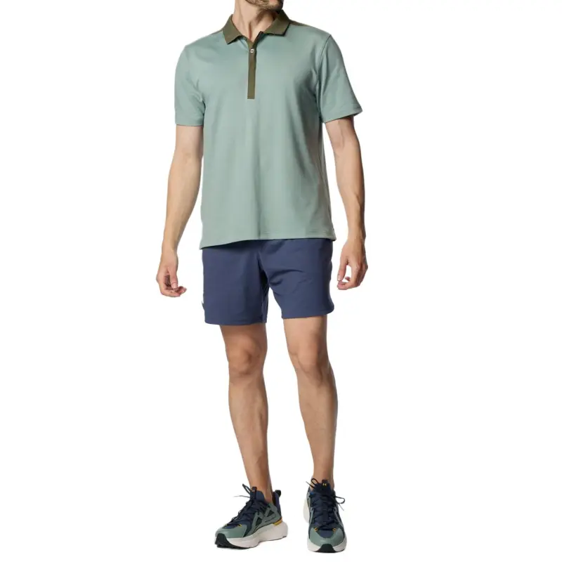 Under Armour Motion UA Novelty Polo Shirt Men's Silicon Green-2
