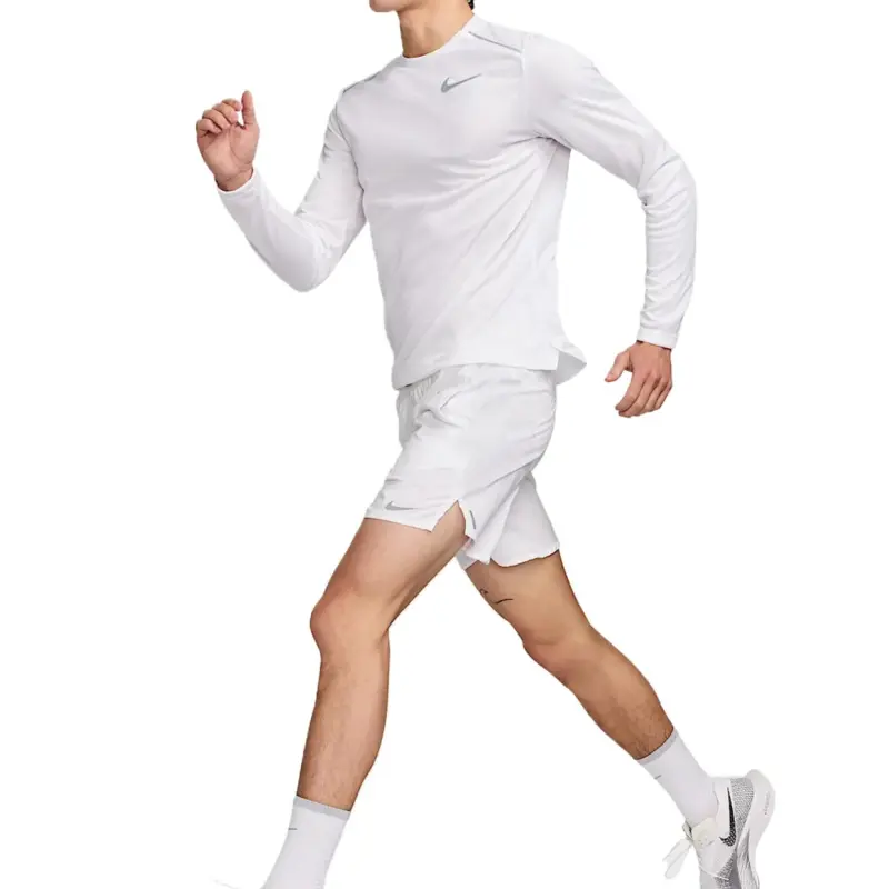 Nike DRI FIT MILER T Shirt Men's White-2