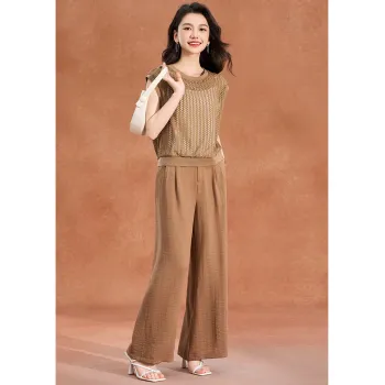 Mylan Casual Suits Women's Coffee