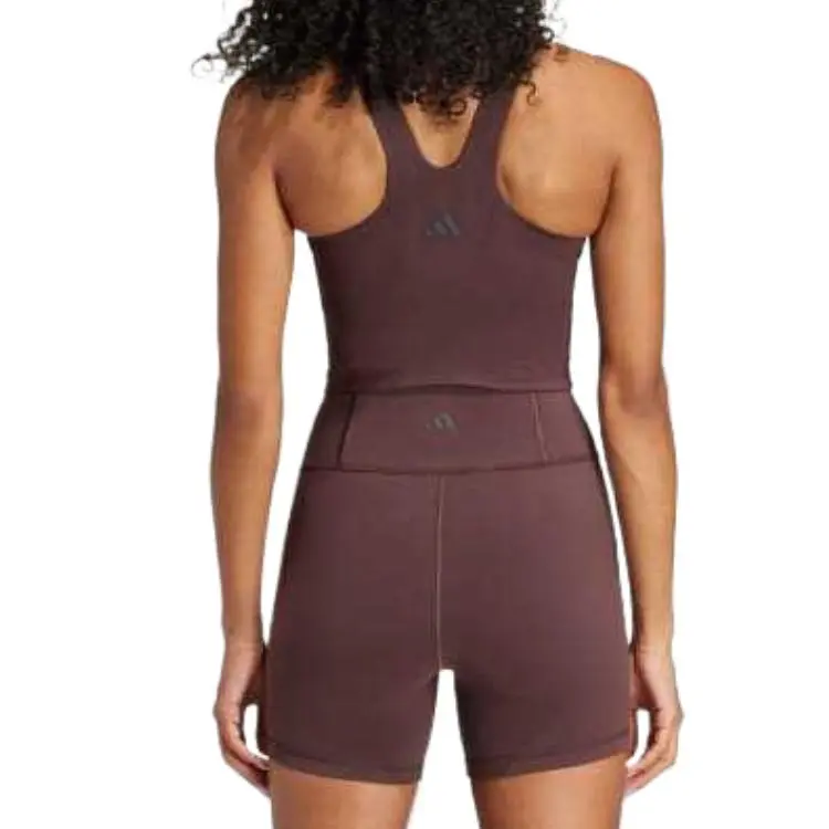Adidas Free Shipping With AdiClub All Me Medium Support Long Line Bra Tank Top-3