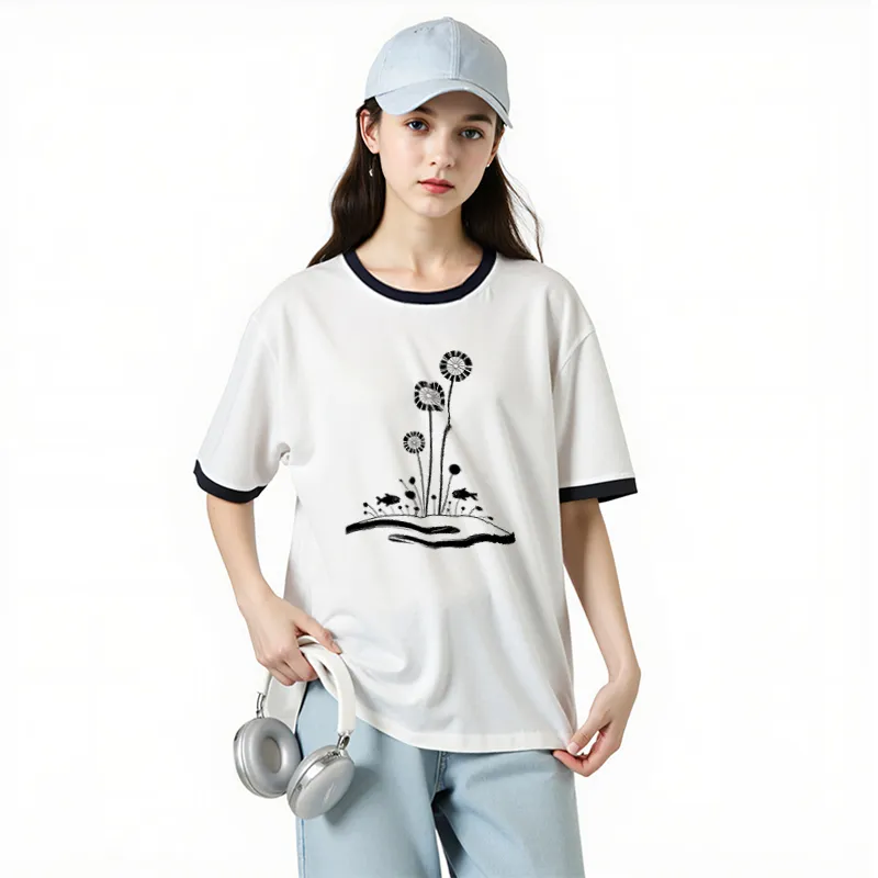 FAIRWHALE T Shirts Women's-3