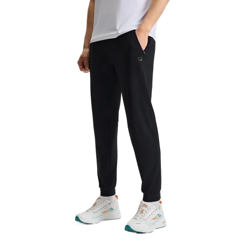 FILA A.P. Knitted Sweatpants Men's Pitch Black-4