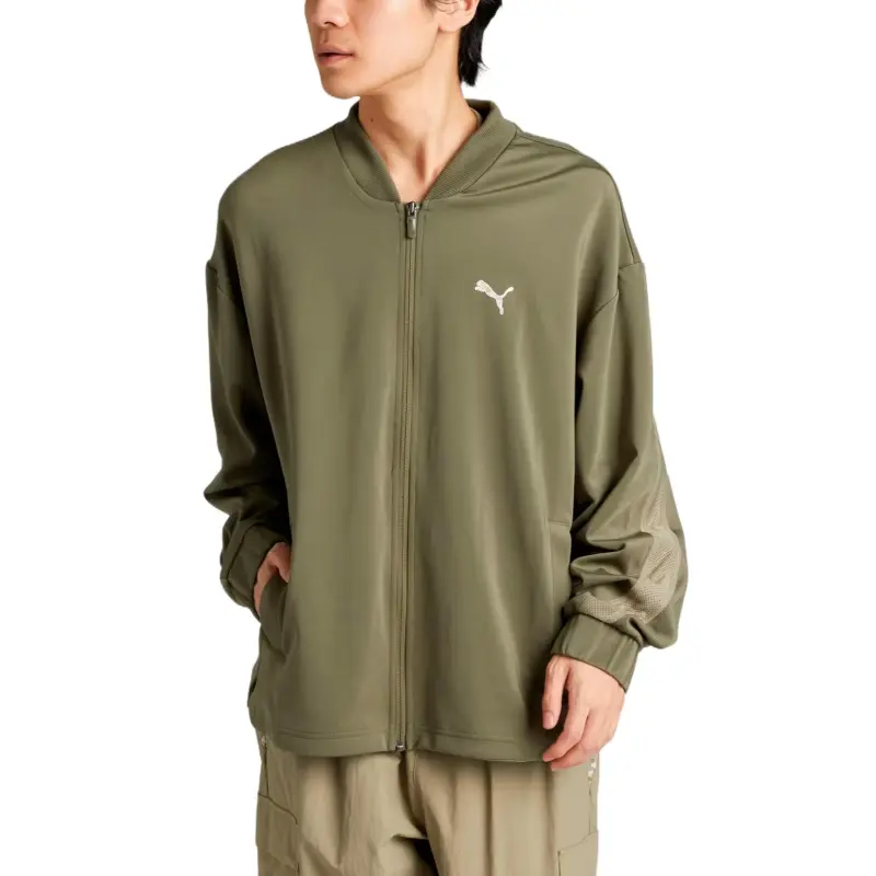 PUMA Training Train Jacket Men's Dark Green-2