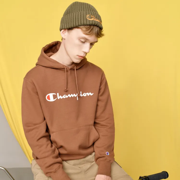 Champion Sweatshirts Unisex Khaki-3