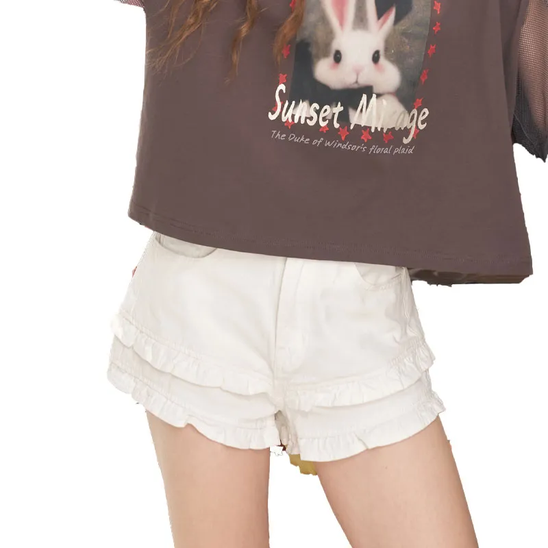 ELF SACK Denim Shorts Women's-2