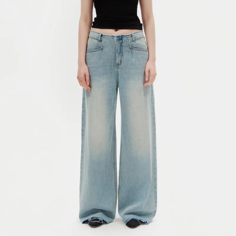 PUKI Jeans Women's Light Blue-4