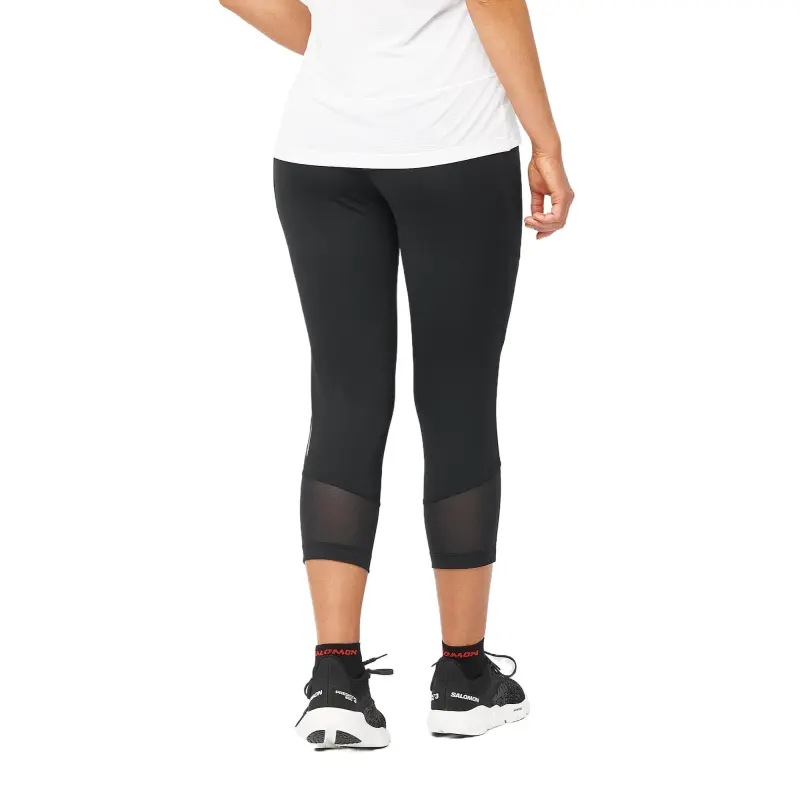 SALOMON CROSS RUN Athletic Trousers Women's Pitch Black-2