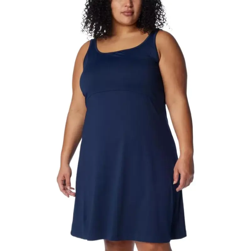 Columbia PFG Freezer Sleeveless Dress Women's Marine Blue-3