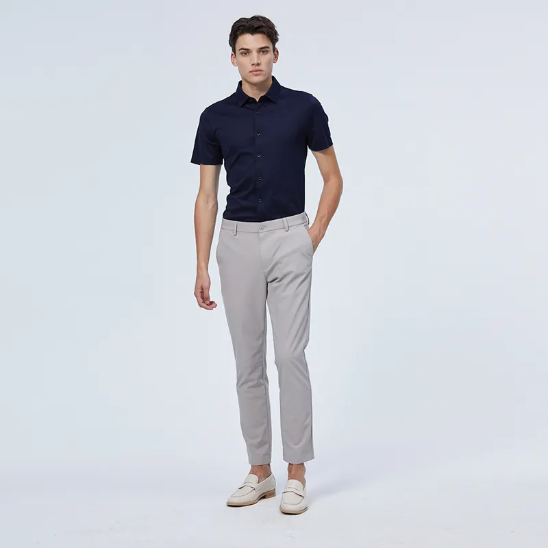 DIDIBOY T Shirts Men Navy Blue-4