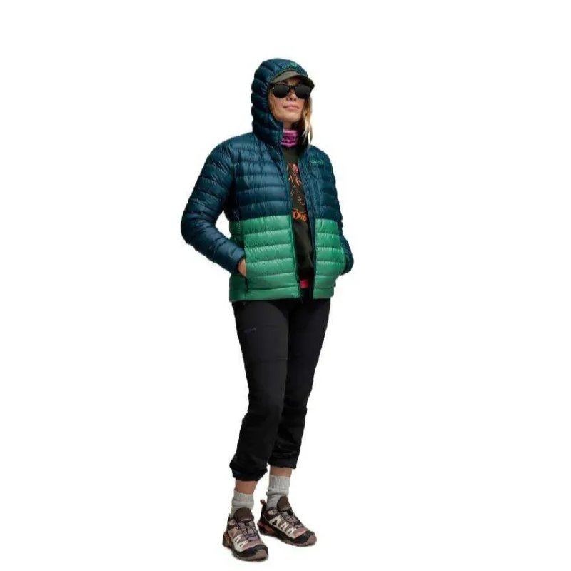Marmot Down Jacket Women's Blue Green-1