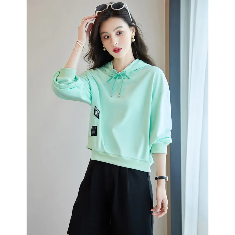 Like The Age Of Water Sweatshirt Women's Neon Green-1