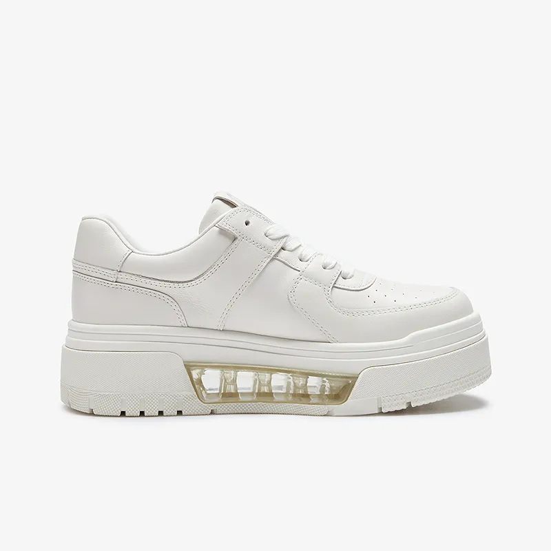 Le Saunda Height Increasing Low Top Skateboard Shoes Women's-7