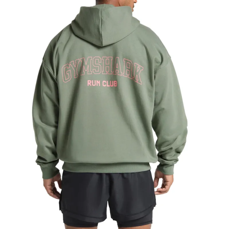 GYMSHARK Running Graphic Hoodie Sweatshirt Men's-1