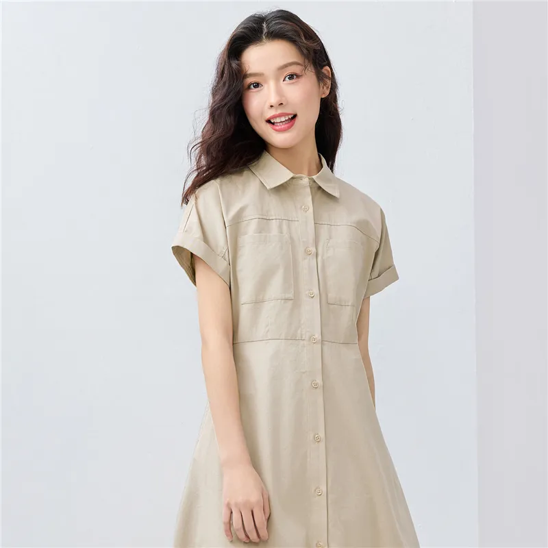 UNIQLO Short Sleeved Dress Women's-18