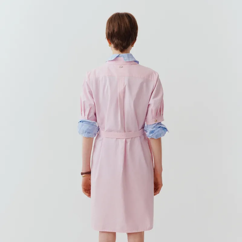 Teenie Weenie Short Sleeved Dress Women's Pink-3