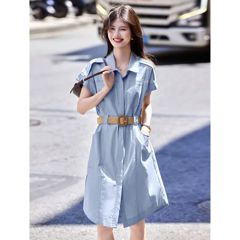 A Paradise For Awakening Short Sleeved Dress Women's-8