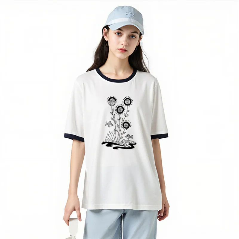 FAIRWHALE T Shirts Women's-2