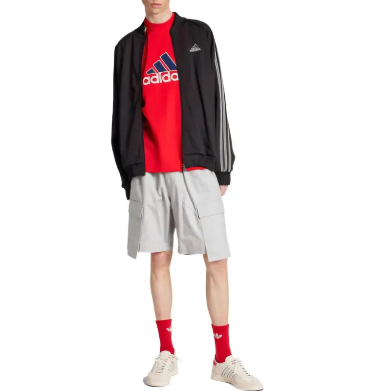 Adidas Originals SS25 T Shirt Men's Light Scarlet-2
